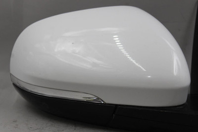 Right Passenger Side White Door Mirror Fits 2020 JAGUAR XE OEM #43323