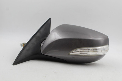 Left Driver Side Gray Door Mirror Power Fits 2009-2016 HYUNDAI GENESIS OEM 43450