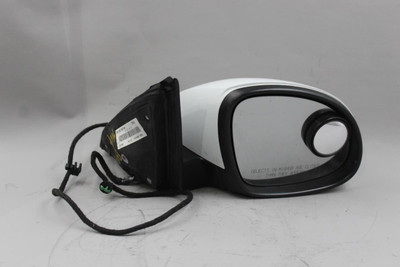 Right Passenger Side White Door Mirror Power 2009-18 VOLKSWAGEN TIGUAN OEM 43478 5N1857508Q9B9, 5N0857538GRU