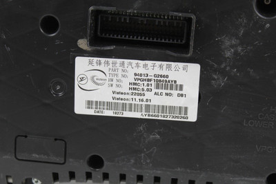 Speedometer 52K Miles US Market 4.2" Display 2019 HYUNDAI IONIQ OEM #43514 94013-G2660