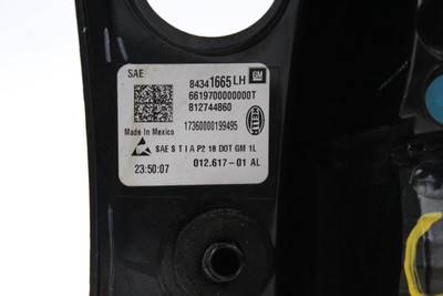 Left Driver Tail Light Quarter Panel Mounted 2018-19 CHEVROLET EQUINOX OEM 35758 84341665 high resolution2