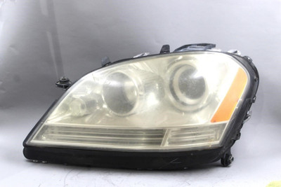 Left Driver Headlight 164 Type Halogen Fits 2006-2008 MERCEDES ML350 OEM #43561 1648204561