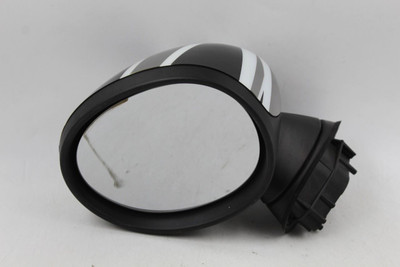 Left Driver Side Black Jack Door Mirror Fits 2014-2019 MINI COOPER OEM #43623 67137337847, 51167366043, 51167401087