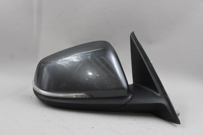 Right Passenger Side Gray Door Mirror Power Fits 2013-2015 BMW X1 OEM #43688 51167307186, 51167307186