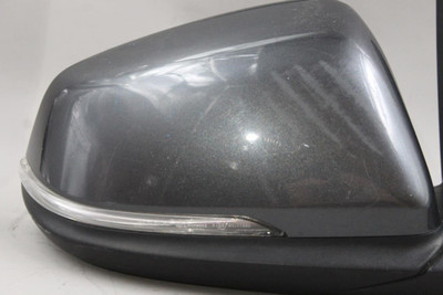 Right Passenger Side Gray Door Mirror Power Fits 2013-2015 BMW X1 OEM #43688 51167307186, 51167307186