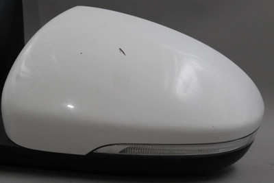 Left Driver Side White Door Mirror Heated Power Fits 2016-2018 TUCSON OEM #43674 87610D3420, 87610D3420