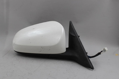 Right Passenger Side White Door Mirror Power Fits 12-14 TOYOTA CAMRY OEM #43756 8791506060C0, 8790806401, 8790806400