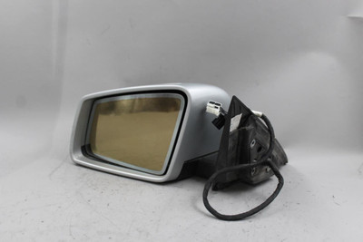 Left Driver Side Silver Door Mirror 117 Type Power 14-16 MERCEDES CLA250 #43781 2468101521, 1768100115, 2468110160, 1178100776