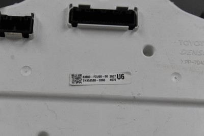 Speedometer 69K Miles Sedan Cluster MPH Fits 2018-2019 TOYOTA COROLLA OEM #43834 83800F2U60, 83800F2U60