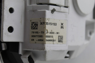 Speedometer Cluster 55K Miles Coupe CVT Fits 2013-2017 HONDA ACCORD OEM #43808 78100T3MA04, 78100T3MA03, 78100T3MA02, 78100T3MA01