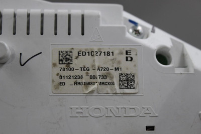 Speedometer Cluster 40K Miles Keyless Ignition Fits 17-19 HONDA CIVIC OEM #43790 78100TBFA11, 78100TBFA11, 78100-TEG-A720-M1