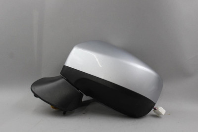 Left Driver Side Silver Door Mirror Power Fits 18-22 SUBARU CROSSTREK OEM #43862 91039FL110, 91054FL210, 91054FL010, 91036FL841