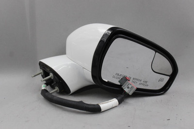 Right Passenger Side White Door Mirror Power Fits 2013-14 FORD FUSION OEM #43929 DS7Z17682BA