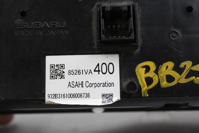 Info-GPS-TV Screen Display Upper Center Dash Fits 2017 SUBARU WRX OEM #43944 85261VA400, 85261VA400