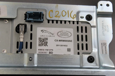 2020 JAGUAR XE Info-GPS-TV Navigation Display Screen OEM #43958 K8D2019C279, K8D2-19C279-BD