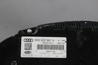 Speedometer Cluster 48K Miles MPH Fits 2013-2017 AUDI Q5 OEM #43980 8R0920981N, 8R0920981N
