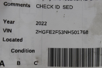 Audio Equipment Radio Display And Receiver Fits 2022-2023 HONDA CIVIC OEM #44037 8A100T20A41, 8A100T20A41M1, 8A100T20A41