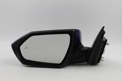 Left Driver Side Blue Door Mirror Power Fits 2021-2024 HYUNDAI ELANTRA OEM 44078 87610AA220