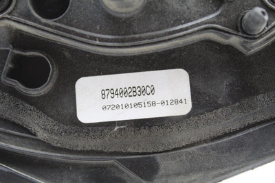 Left Driver Side Black Door Mirror Power Fits 2009-2013 TOYOTA COROLLA OEM 44072 8794502220C0, 8794533010C1, 8790902B40, 8794012C60