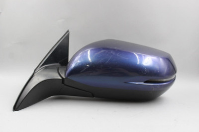 Left Driver Side Blue Door Mirror Electric Fits 2016-2018 HONDA HR-V OEM #44125 76258T7W309, 76251T1WA01ZF