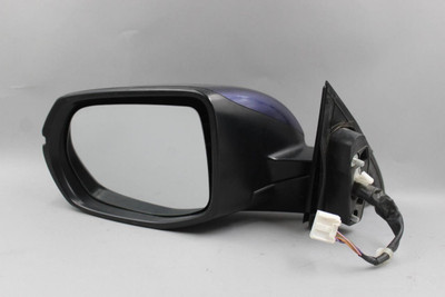 Left Driver Side Blue Door Mirror Electric Fits 2016-2018 HONDA HR-V OEM #44125 76258T7W309, 76251T1WA01ZF