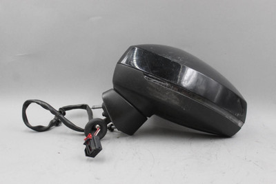 Left Driver Side Black Door Mirror Power Fits 2015-2018 AUDI A3 OEM #44157 8V0857527DGRU, 8V0949101A, 8V0857535E