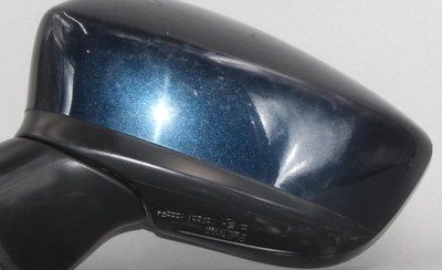Left Driver Side View Blue Door Mirror Fits 2014-2016 MAZDA 3 OEM #44127 BJS769121B, BHN969181E, BHN969181D high resolution2