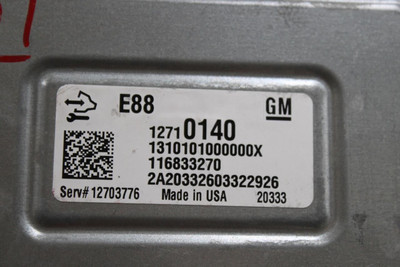 Engine ECU ECM Electronic Control Module 1.2L 2020-2024 CHEVROLET TRAX OEM 44228 12710140