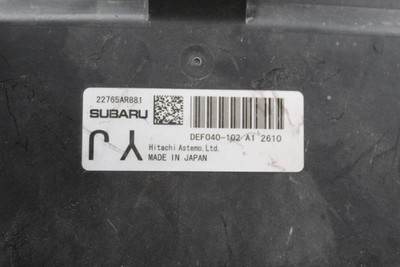 Engine ECU ECM Electronic Control Module Fits 2022 SUBARU WRX OEM #44205 22765AR881