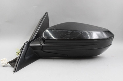 Left Driver Side Black Door Mirror Power Heated 2016-2021 HONDA CIVIC OEM #44137 76258TBAC02ZA, 76251TBAA11ZF