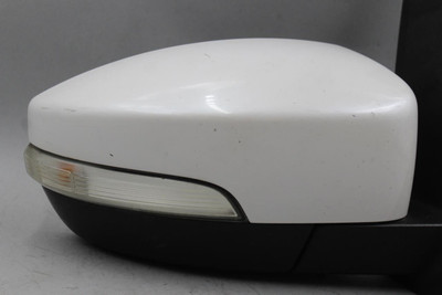 Right Passenger Side White Platinum Door Mirror Fits 13-18 FORD C-MAX OEM #44273 DM5Z17682J