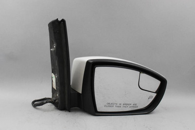 Right Passenger Side White Platinum Door Mirror Fits 13-18 FORD C-MAX OEM #44273 DM5Z17682J