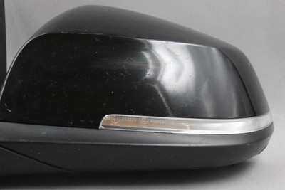 Left Driver Side View Black Door Mirror Power Fits 2012-2013 BMW 328i OEM #44318 51167285009, 51167292745, 51167245259