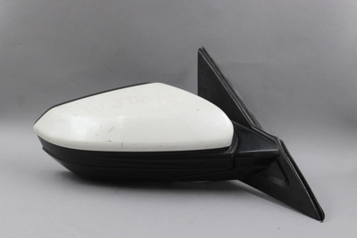 Right Passenger Side White Door Mirror Power Fits 2017-18 HONDA CIVIC OEM #44323 76208TGG305, 76201TBAA11ZF, 76200-TGG-A120-M1