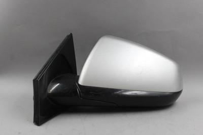 Left Driver Side Silver Door Mirror Power Folding 2010 CADILLAC SRX OEM #44354 20862679