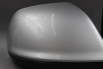 Right Passenger Side Silver Door Mirror Power Fits 2013-2015 AUDI Q7 OEM #44343 8R1949146, 4L0949102A, 8R0857528AGRU, 8R0857536E