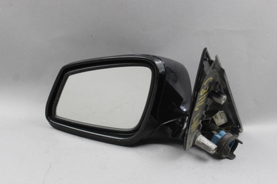 Left Driver Side Black Door Mirror Power Heated Fits 2011-12 BMW 535i OEM #44335 51167266033, 51167266037, 51167187431, 51167283551