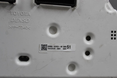 Speedometer Cluster 116K Miles MPH Fits 2014-2016 TOYOTA COROLLA OEM #44413 838000ZX00, 838000ZX00RP, 838000ZX00