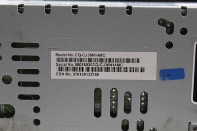 Audio Equipment Radio Receiver AM-FM-CD-MP3 Fits 2017-19 FORD ESCAPE OEM #44524 GJ5T18C869BE, GJ5T19C107BE