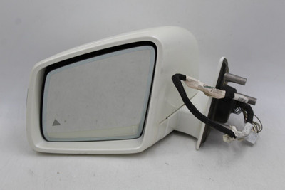 Left Driver Side White Door Mirror 164 Type Power 11-12 MERCEDES GL550 OEM 44588 1668101319, 1668101119, 1648109819, 2518100115