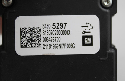 Camera/Projector Camera Front Fits 2018-2020 CADILLAC ESCALADE OEM #44543 84505297, 85659299, 84505299, 84421057, 84304792