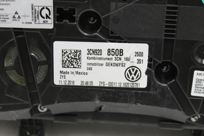 Speedometer Cluster 67K Miles MPH Fits 2018-2019 VOLKSWAGEN ATLAS OEM #44514 3CG920891A, 3CG920891A
