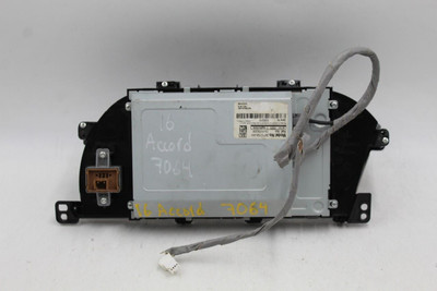 Info-GPS-TV Screen Display Upper 8" Fits 2016-2017 HONDA ACCORD OEM #44640 39710T2AA31RM, 39713T2AA31, 39713T2AA31