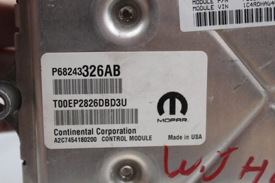 Engine ECM Electronic Control Module 3.6L Fits 2016-2017 DODGE DURANGO OEM 44680 68284508AB, 68284508AD