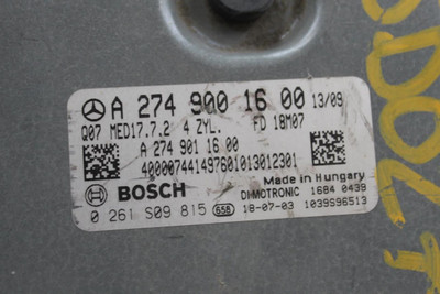 Engine ECM 253 Type And Suv Coupe 2016-2020 MERCEDES GLC-CLASS OEM #44688 2749001600