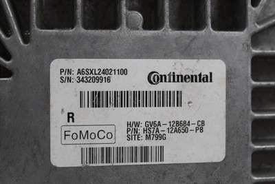 Engine ECM Electronic Control Module 2.5L Fits 17-20 FUSION 44697 GV6A-12B684-CB, HS7A-12A650-PB