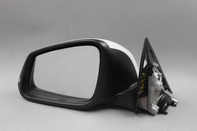 Left Driver Side White Door Mirror Power Fits 2013-2018 BMW 320i OEM #44772 51167285003, 51167345657, 51167284127, 51167292746