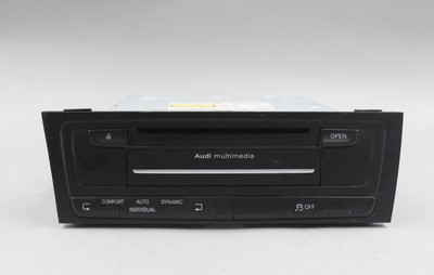 Audio Equipment Radio Receiver Dash AM-FM-CD-MP3 Fits 2008-12 AUDI S5 OEM #44759 8T1057194A, 8T1935664D