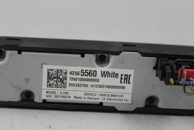 Audio Equipment Radio Control Panel 2023-25 CHEVROLET SILVERADO 2500 OEM #44779 42565560, 42565560