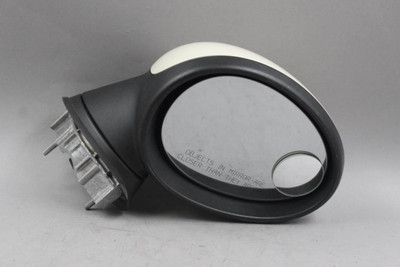 Right Passenger Side Pearl White Door Mirror 07-15 MINI COOPER CLUBMAN OEM 44892 51162755630, 51162755636, 51162754914